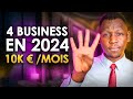 4 business  lancer en 2024 mme avec 100