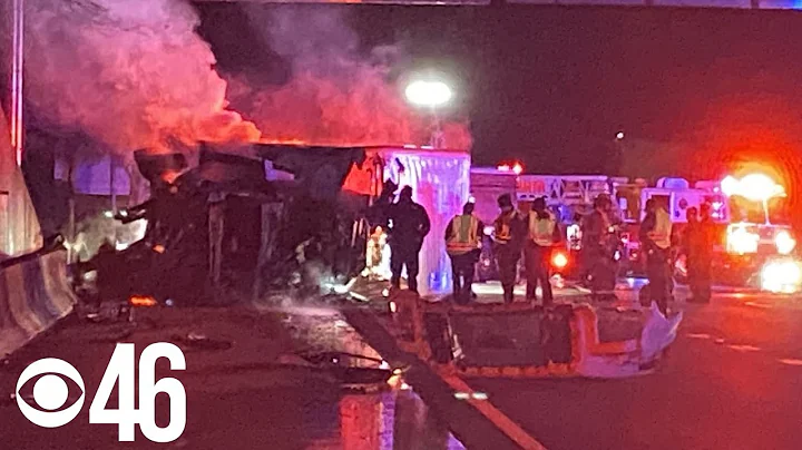 All lanes open after vehicle fire shuts down I-75 SB