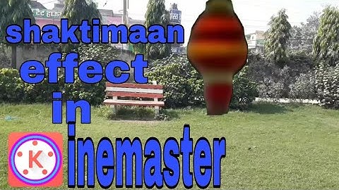 how to make shaktimaan in KINEMASTER