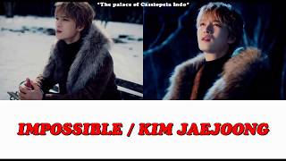 [ROM/INDO] Kim Jaejoong - Impossible lyrics