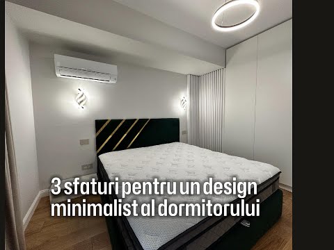 3 sfaturi pentru un dormitor minimalist de la designerul Unican