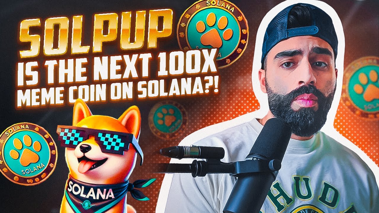 SOLPUP IS THE NEXT 100X MEME COIN ON SOLANA?! - YouTube