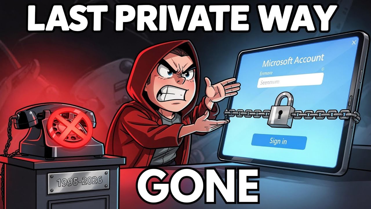 Microsoft Just Killed the Last Way to Use Windows Privately - MicroSlop 2026