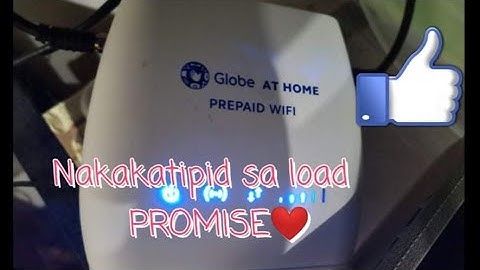 T#1: How to control the data usage in globe at home prepaid wifi ll Dandy Demecillo