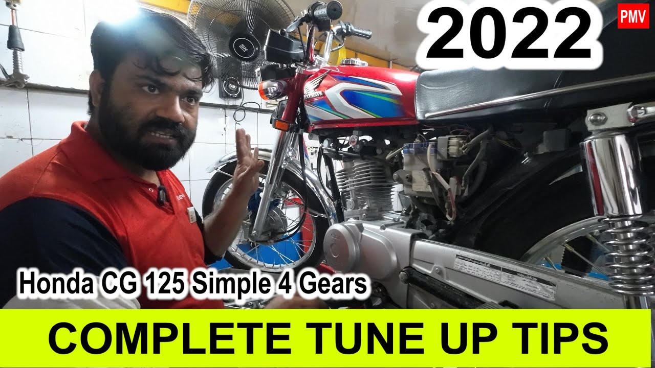 Tune Up HONDA CG 125 Model 2022 Simple 4 Speed YouTube