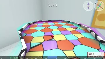 4D Golf: Mezzanine [Full Course] (Marble Mode) - 2:25.580