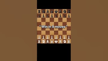 9 moves checkmate | Only for beginners#chess#chessgame#trap#play#playchess#999#checkmate#fy