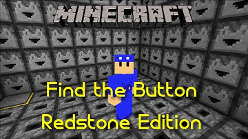 REDSTONE MADNESS | Find The Button Redstone Edition