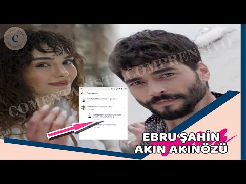 Ebru Şahin y Akın Akınözü respondieron a los rumores: Aquí está la verdad de todo...