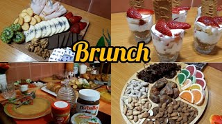 حضرت برانش أو فطور متأخر ليوم الأحد بأفكار بسيطة  Organisation d'un brunch ??