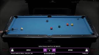 ERIC vs EVIE - PHIL'S BAR &amp; GRILL - TABLE 2 | EvoSports