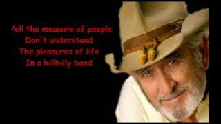 Amanda Don Williams with Lyrics.