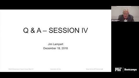 MIT Bootcamps: Getting a Patent – The Basics, part 2