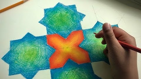 The 8 Pointed Star in Islamic Geometric Art