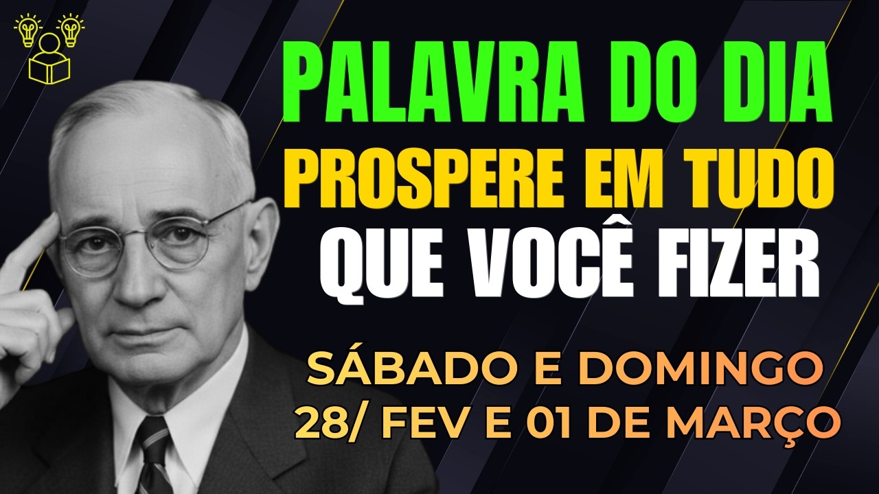 DEUS Fez Você ENCONTRAR Este Vídeo AGORA - Prospere em TUDO Que Fizer | Salmo 1:3 | Napoleon Hill