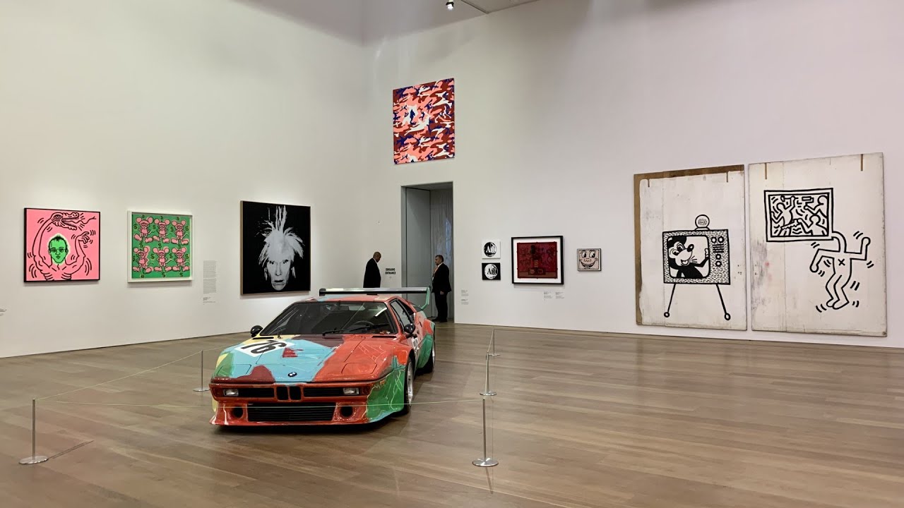 special contemporary art exhibition at Museum Brandhorst Munich, Germany - Andy Warhol, Keith Haring