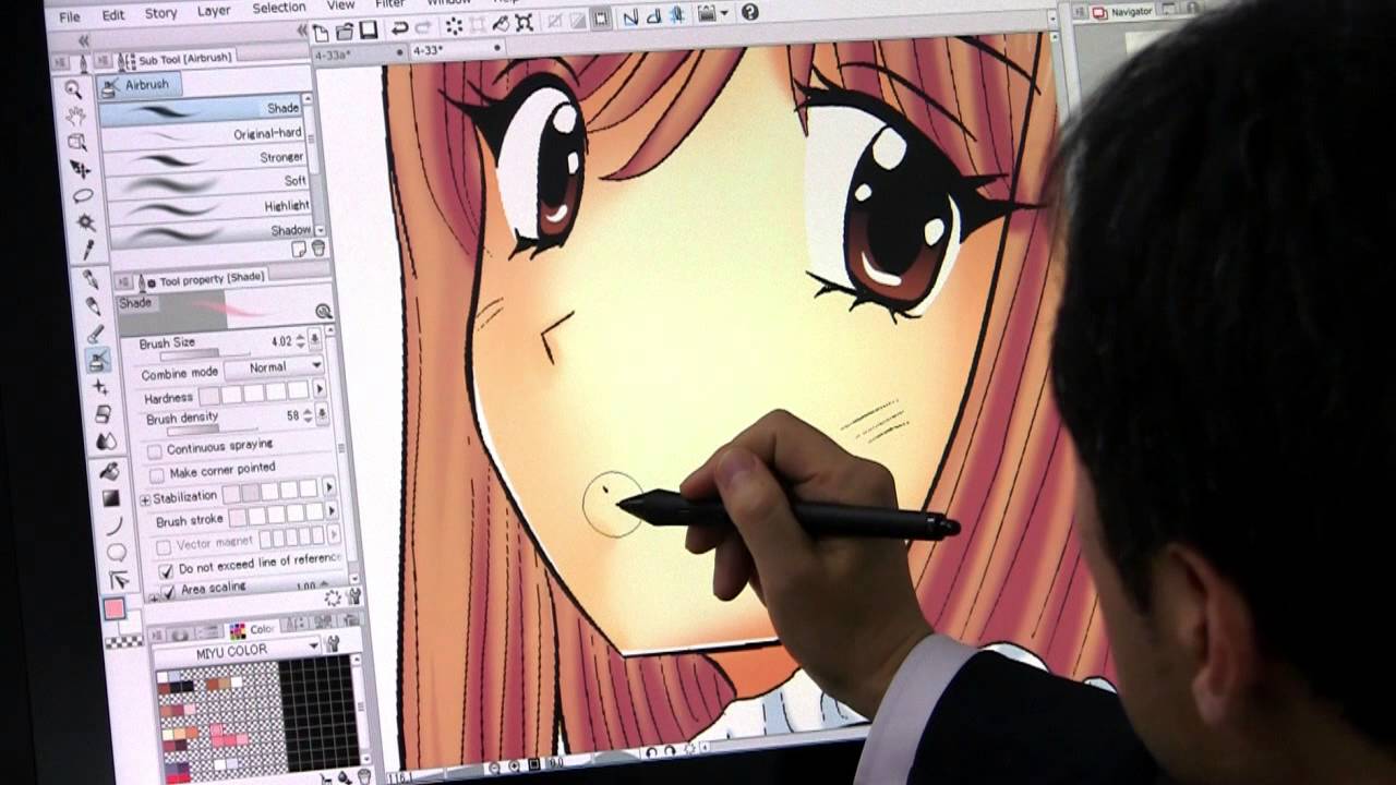 CLIP STUDIO PAINT Tutorial [English / Spanish / Korean SUB] "(4