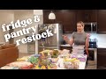 Stock my fridge  pantry with me february reset birt.ay dinner and more shopping  weekly vlog