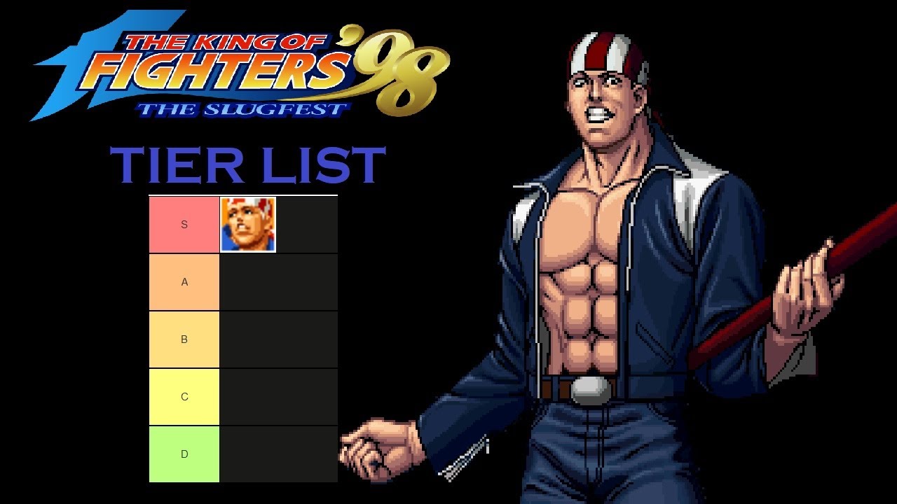 Tier List de KOF '98 Completa (Mi opinión) YouTube Tier List de KOF '98 Completa (Mi opinión) YouTube