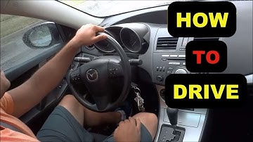 How to Drive An Automatic Car - Includes Hills