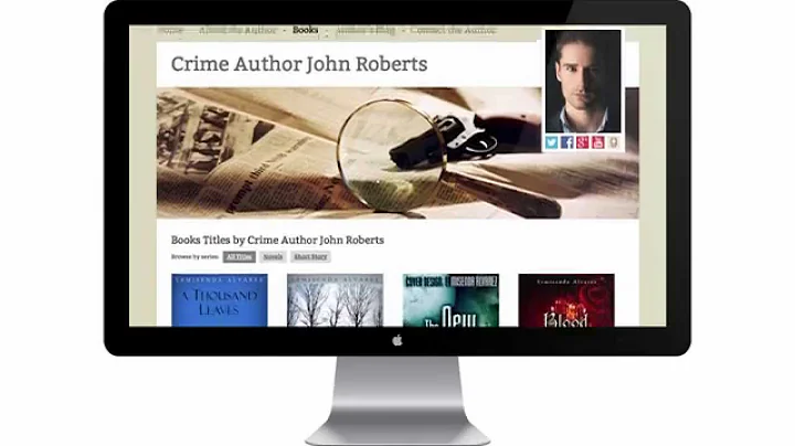 Create Your Custom Author Websites In 20 Minutes