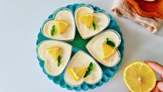 Only 3 Ingredient ! Melt in the mouth dessert ! No Gelatin No Eggs ! Quick and Easy !