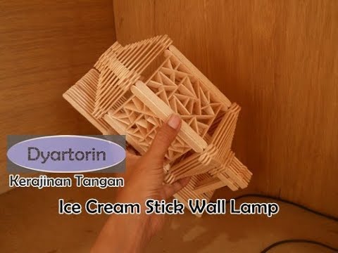 Kreasi unik kerajinan tangan stick ice cream Membuat 