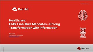 Red Hat Intelligent Data-as-a-Service for CMS final rule