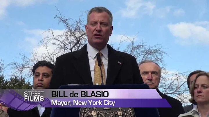 NYC Mayor Bill de Blasio Makes Historic "Vision Zero" Announcement