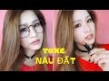 TRANG ĐIỂM TÔNG NÂU ĐẤT - Makeup Brown Eyes