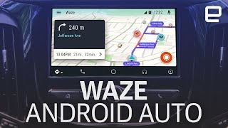 Waze for Android Auto | Hands-On screenshot 1