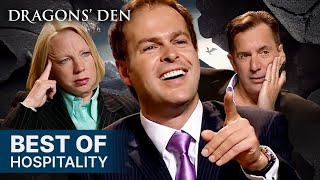 Top 3 Pitches For The Hospitality Sector | COMPILATION | Dragons' Den