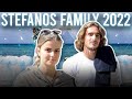 Stefanos Tsitsipas Family 2022 [GF Theodora Petalas & Parents Apostolos Tsitsipas & Julia Apostoli]