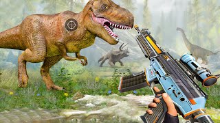 Xtreme Dinosaur Hunting Clash 3d Animal Hunt game Android Gameplay screenshot 3