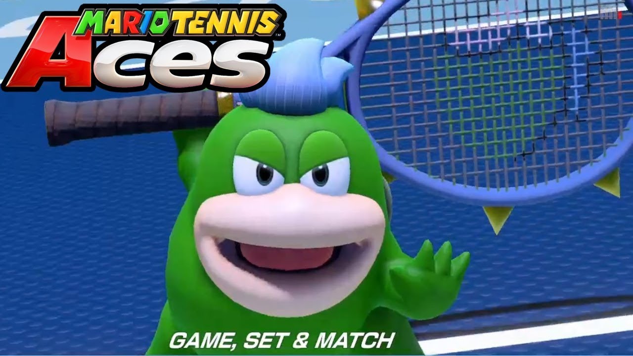 Mario Tennis Aces Spike Showcase (Special Intro And Shot,Trick Shot ,  Losing ,Winning Animation) - YouTube