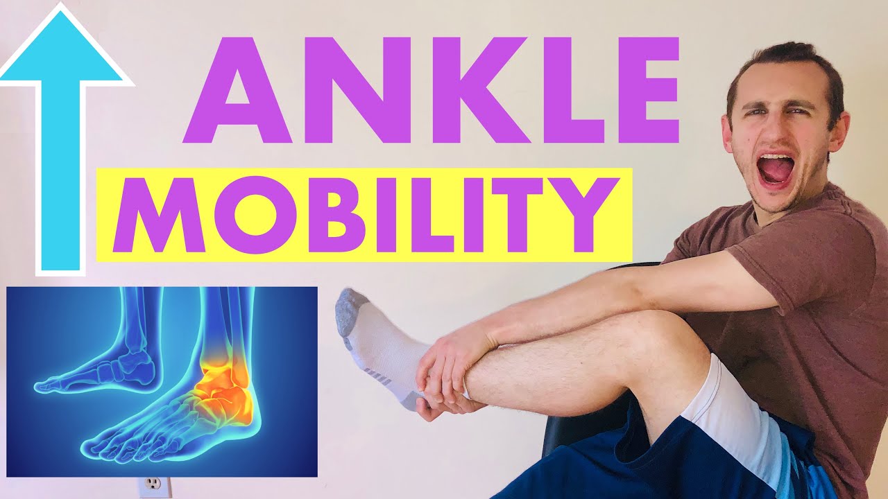 HOW TO IMPROVE YOUR ANKLE MOBILITY- Best at home physical therapy ...