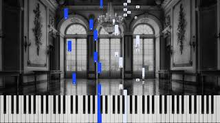 JS Bach - Partita 6 in E Minor BWV 830 | Piano Synthesia | Library of Music