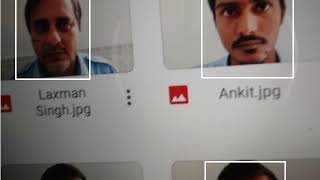 Multiple Face Recognition in real time.