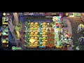 Plants vs Zombies 2 Reflourished sandbox level gameplay strat NT30-1 (Gatling-Elepea)