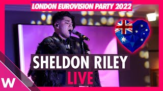 Sheldon Riley "Not the Same" (Australia 2022) LIVE @ London Eurovision Party