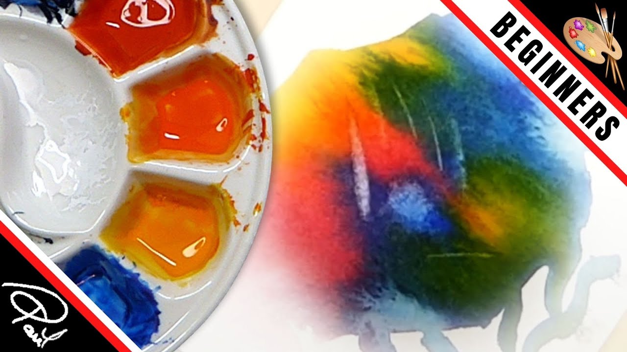 Watercolour Painting Tutorial, The Lifting Off Technique YouTube