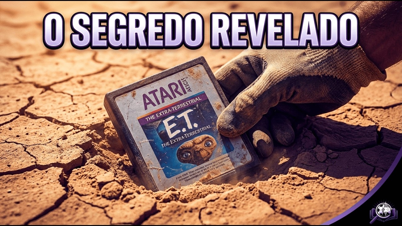 A VERDADE POR TRÁS DO JOGO QUE A ATARI ENTERROU NO DESERTO!