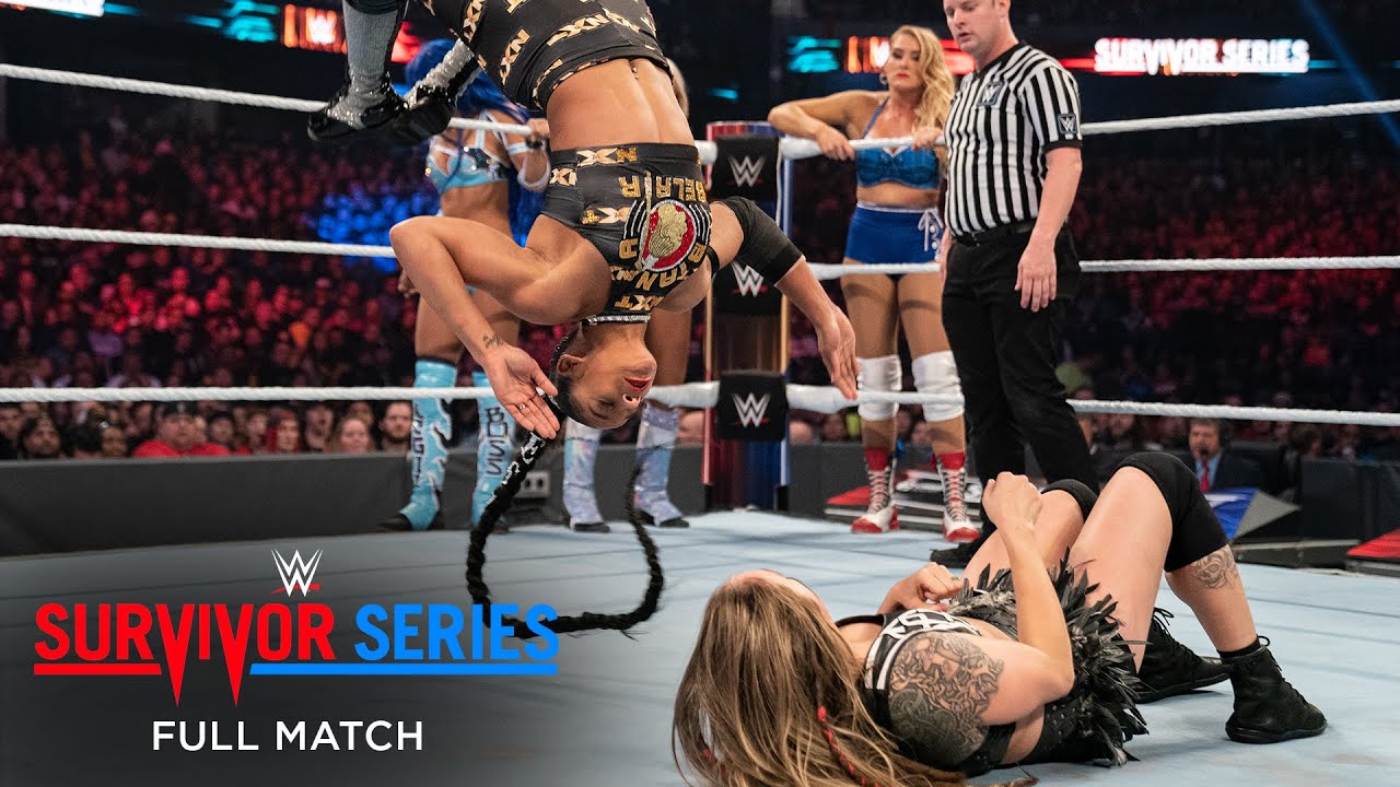 FULL MATCH  NXT v Raw v SmackDown  Womens Survivor Series Elimination Match Survivor Series 2019