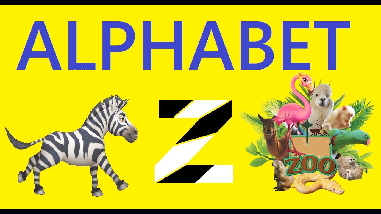 Learning Alphabet Z.......Z for ZEBRA Z for ZOO - YouTube
