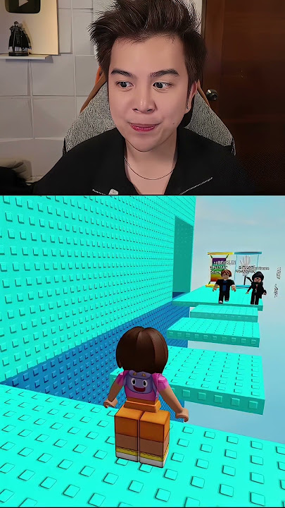 I tried trolling on Roblox Bacon but then… 😨 #shorts