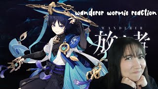 wanderer wormie reaction to gameplay