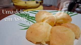 Asmr: receita de pão de queijo fácil
