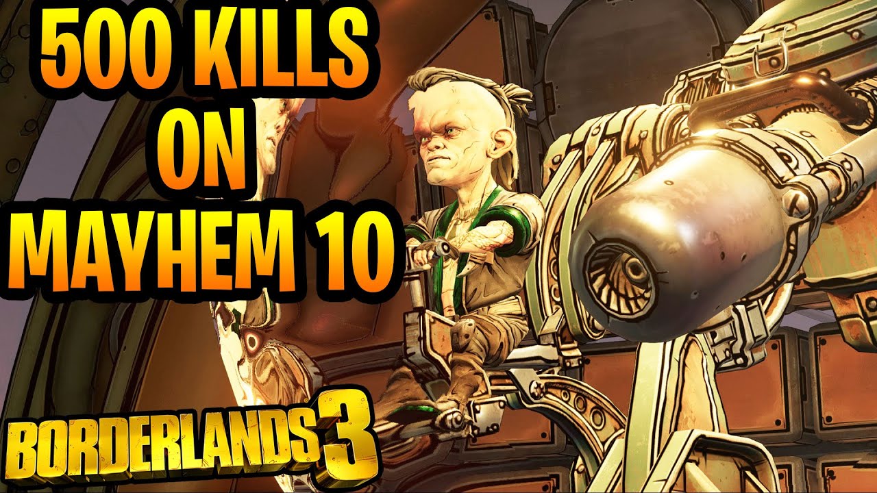 Quartermaster - 500 Kills on Mayhem 10! Bounty of Blood Drop Rates (Borderlands 3 DLC)