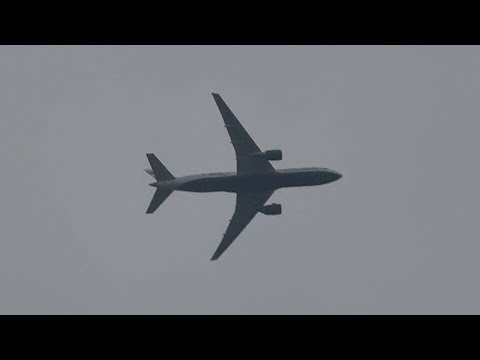 British Airways Boeing 772ER [G-YMML] flying above my house