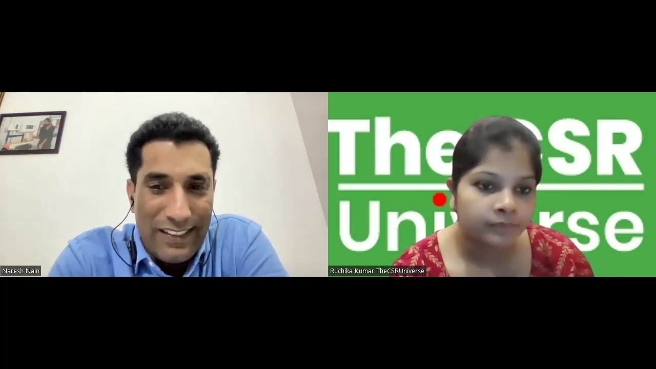 TheCSRUniverse's Leaders Talk Mr Naresh Kumar Nain, Program Director
